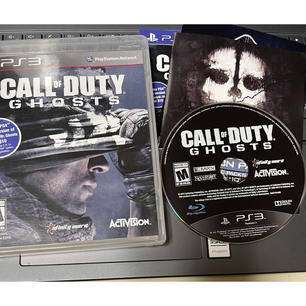 Call of‎ Duty Ghosts Sony PlayStation 3 PS3 Activision Video Game CIB